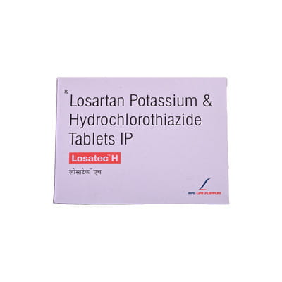 Losatec H Strip Of 10 Tablets
