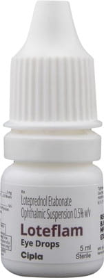 Loteflam Bottle Of 5ml Eye Drops