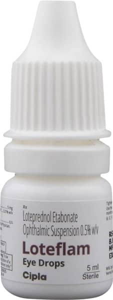 Loteflam Bottle Of 5ml Eye Drops