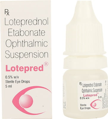 Lotepred 0.5% Bottle Of 5ml Eye Drops