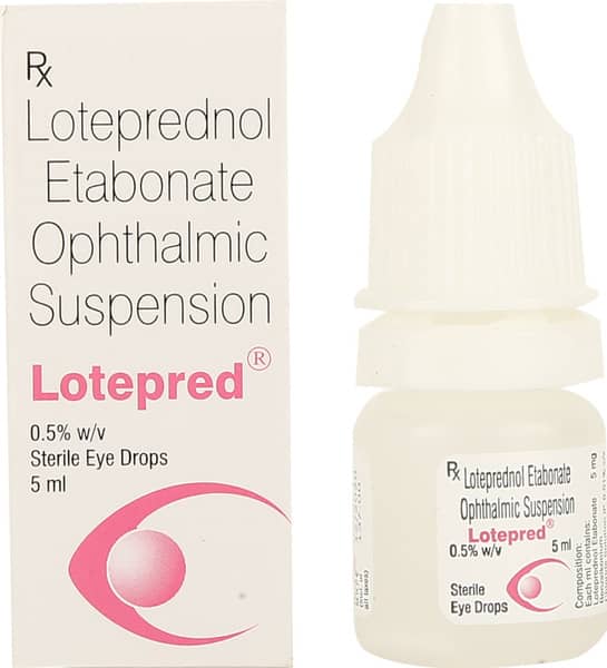 Lotepred 0.5% Bottle Of 5ml Eye Drops