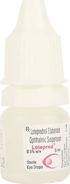Lotepred 0.5% Bottle Of 5ml Eye Drops
