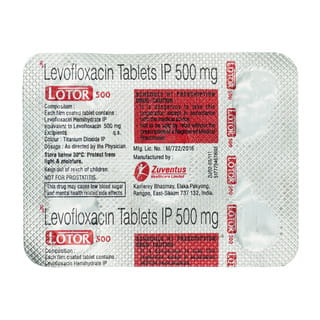 Lotor 500Mg Strip Of 5 Tablets
