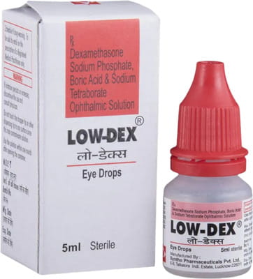 Low Dex Bottle Of 5ml Eye Drops