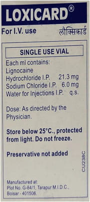 Loxicard 2% Vial Of 50ml Injection