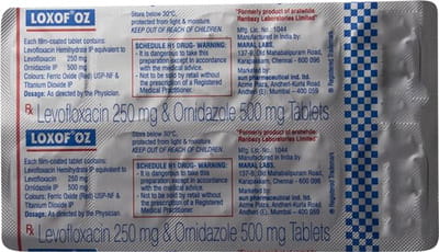 Loxof Oz Strip Of 10 Tablets