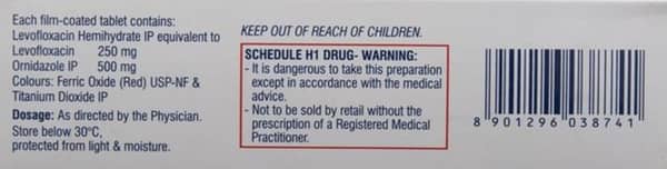 Loxof Oz Strip Of 10 Tablets