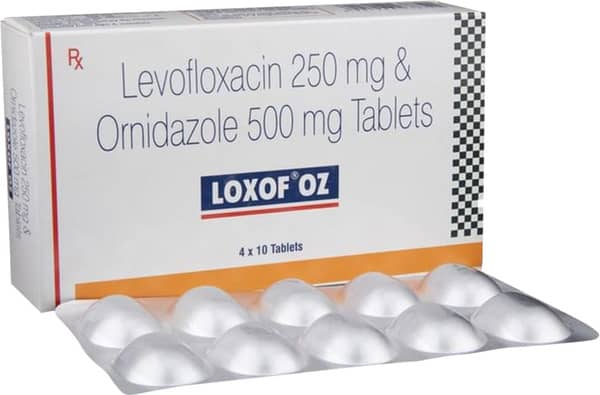 Loxof Oz Strip Of 10 Tablets