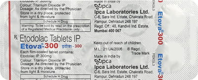 Etova 300mg Strip Of 10 Tablets