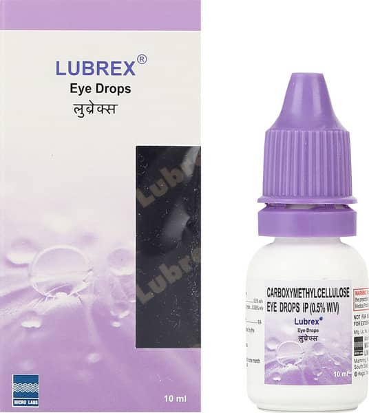 Lubrex Bottle Eye Drops