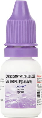 Lubrex Bottle Of 10ml Eye Drops