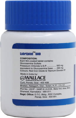 Lubrijoint 500mg Bottle Of 60 Tablets