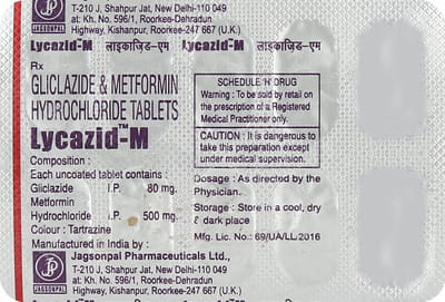 Lycazid M Strip Of 10 Tablets