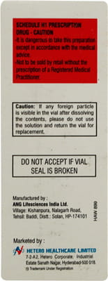 Lyceft 1gm Dry Vial Of 1 Powder For Injection