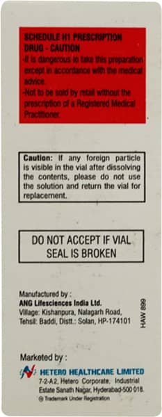 Lyceft 1gm Dry Vial Of 1 Powder For Injection