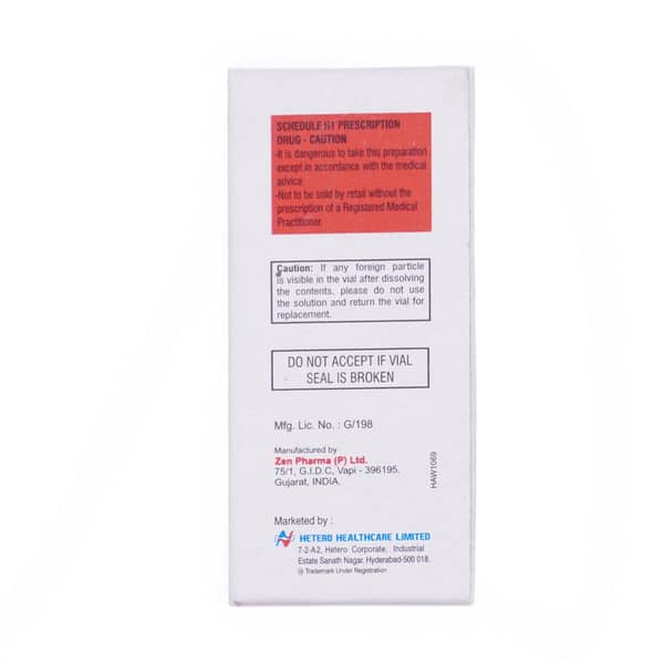 Lyceft 500Mg Dry Vial Of 1 Powder For Injection