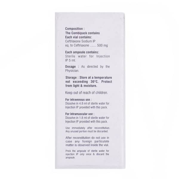 Lyceft 500Mg Dry Vial Of 1 Powder For Injection