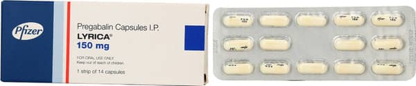 Lyrica 150mg Strip Of 14 Capsules