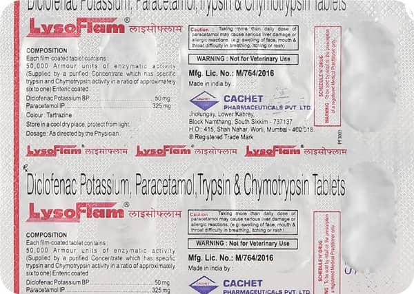 Lysoflam Tablet