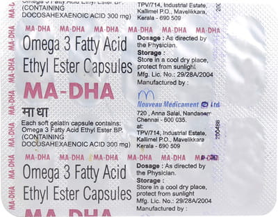 Ma Dha Strip Of 10 Capsules