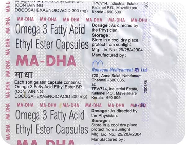 Ma Dha Strip Of 10 Capsules