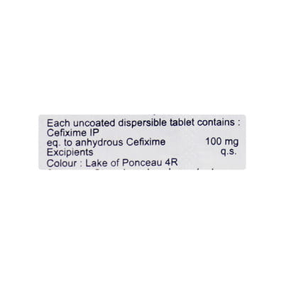 Mahacef 100mg Strip Of 10 Tablets