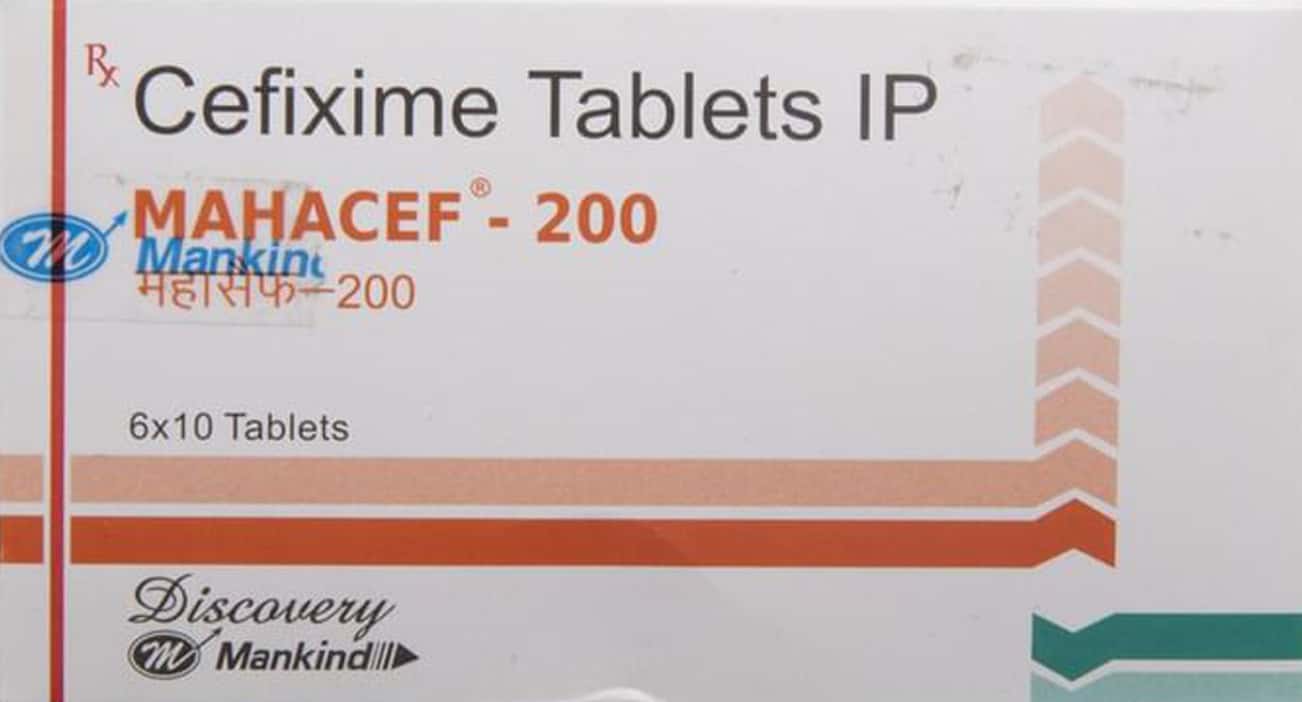 mahacef 200mg pineapple flavour dry syrup