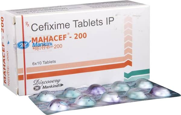 Mahacef 200Mg Strip Of 10 Tablets