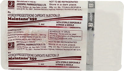 Maintane 250mg Ampoule Of 1ml Injection