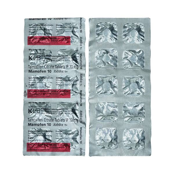 Mamofen 10mg Strip Of 10 Tablets