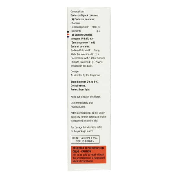 Materna HCG 5000iu Powder For Injection
