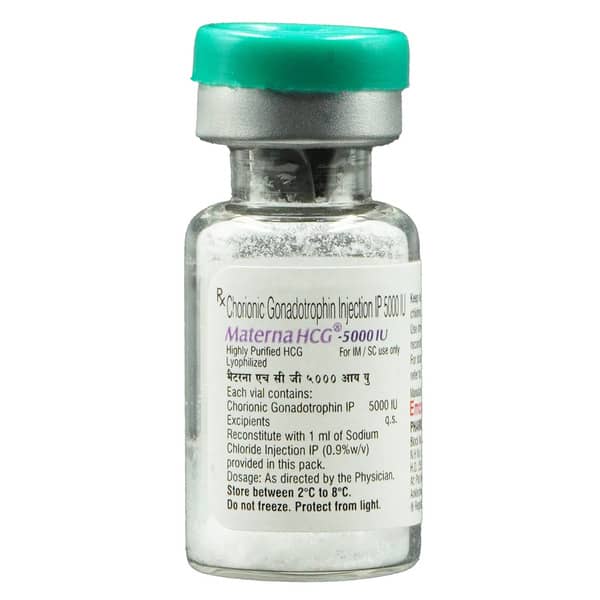 Materna HCG 5000iu Powder For Injection