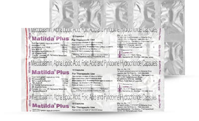 Matilda Plus Strip Of 10 Capsules