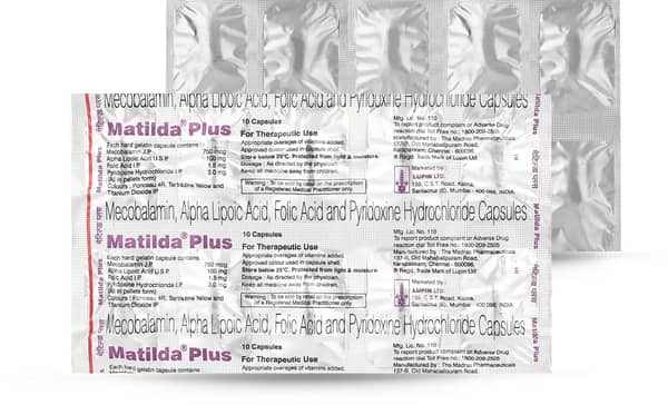 Matilda Plus Strip Of 10 Capsules
