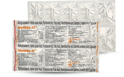 Matilda Af Strip Of 10 Capsules