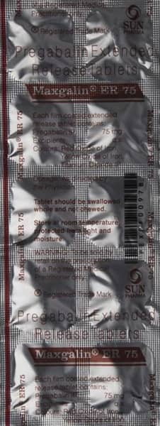 Maxgalin ER 75 Tablet