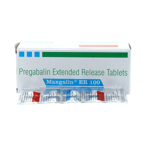 Maxgalin Er 100Mg Strip Of 10 Tablets