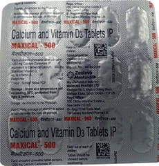 Maxical Maxical-500 Chewable Tablet: Uses, Side Effects, Price, Dosage & More ...