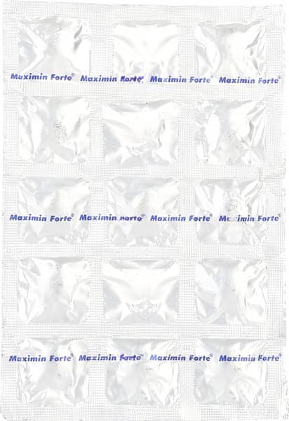 Maximin Forte Strip Of 15 Tablets