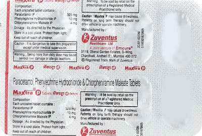 Maxtra P Strip Of 10 Tablets