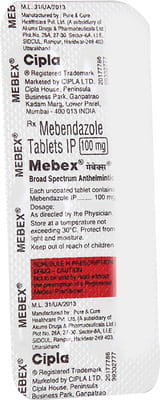 Mebex Strip Of 6 Tablets