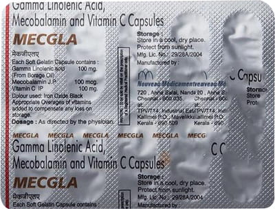 Mecgla Strip Of 10 Capsules