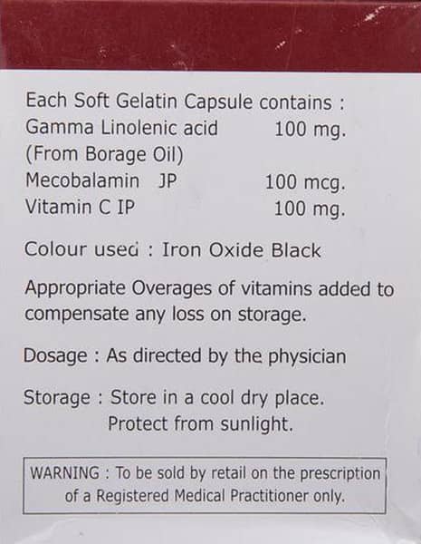 Mecgla Strip Of 10 Capsules