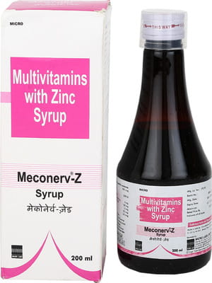 Meconerv Z Bottle Of 200ml Syrup