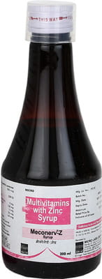 Meconerv Z Bottle Of 200ml Syrup