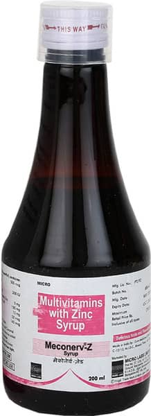 Meconerv Z Bottle Of 200ml Syrup