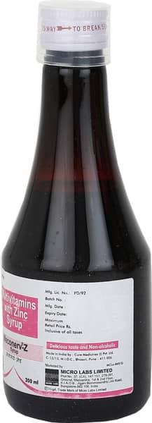 Meconerv Z Bottle Of 200ml Syrup