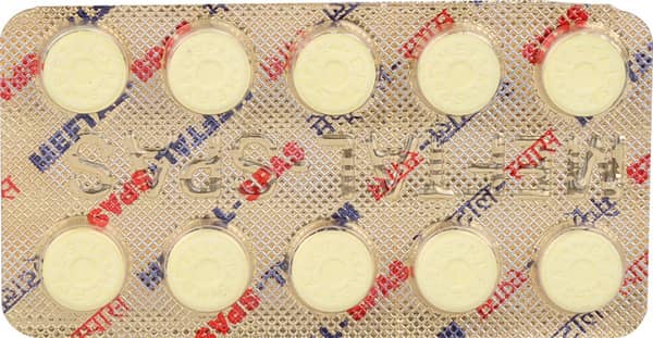 Meftal Spas Strip Of 10 Tablets