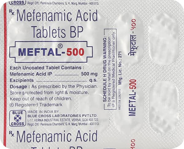 Meftal 500 Tablet
