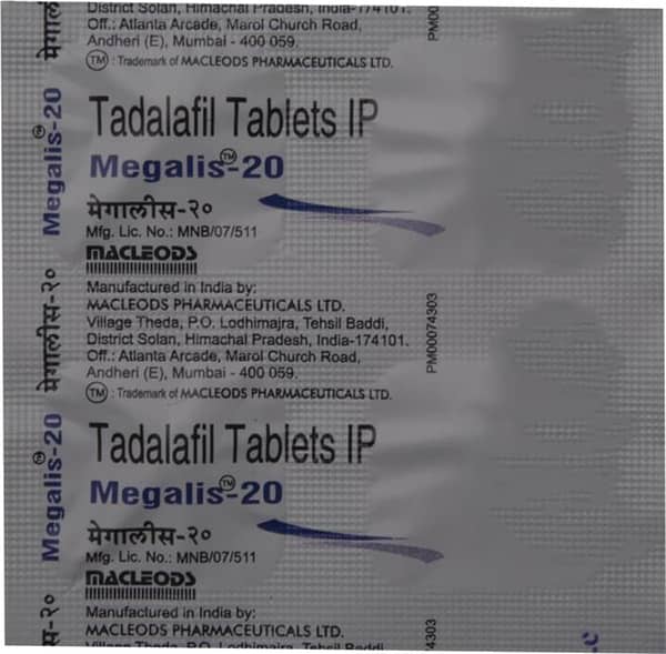 Megalis 20 Tablet